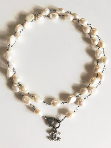 Pearls & Pearl Pendant Necklace